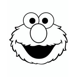 Elmo (Cartoon Characters) coloring page #203561 to print and color