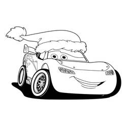 Coloring pages: Flash McQueen - Free Printable Coloring Pages
