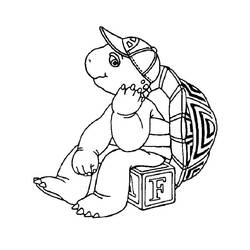 Coloring pages: Franklin - Free Printable Coloring Pages
