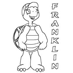 Franklin (Cartoon Characters) coloring page #189096 to print and color