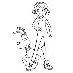 Gadget Inspector (Cartoon Characters) coloring page #203223 to print and color