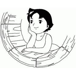 Coloring pages: Heidi - Free Printable Coloring Pages