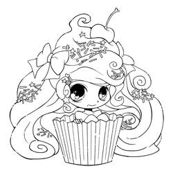 Coloring pages: Kawaii - Free Printable Coloring Pages