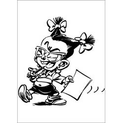 Coloring pages: Little Spirou - Free Printable Coloring Pages