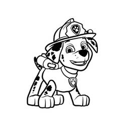 Coloring pages: Marcus PAW Patrol - Free Printable Coloring Pages