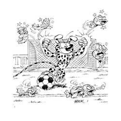 Marsupilami (Cartoon Characters) coloring page #182704 to print and color