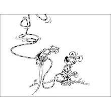 Marsupilami (Cartoon Characters) coloring page #50140 to print and color