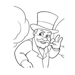 Coloring pages: Mayor Hellinger - Free Printable Coloring Pages