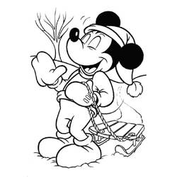 Mickey Mouse (Cartoon Characters) coloring page #171997 to print and color