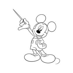Mickey Mouse (Cartoon Characters) coloring page #172033 to print and color