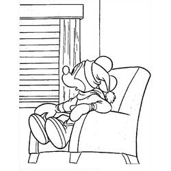 Mickey Mouse (Cartoon Characters) coloring page #215063 to print and color
