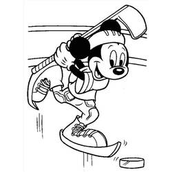 Mickey Mouse (Cartoon Characters) coloring page #215065 to print and color