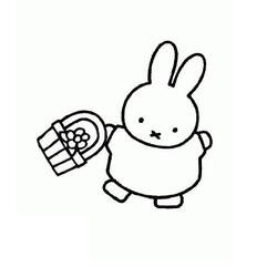 Miffy (Cartoon Characters) coloring page #202762 to print and color