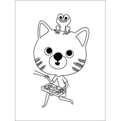Coloring pages: Mouk - Free Printable Coloring Pages