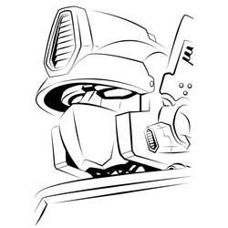 Coloring pages: Optimus Prime - Free Printable Coloring Pages