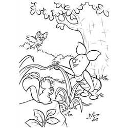 Coloring pages: Piglet - Free Printable Coloring Pages