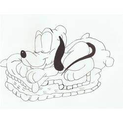 Coloring pages: Pluto - Free Printable Coloring Pages