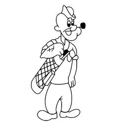 Popeye (Cartoon Characters) coloring page #205969 to print and color