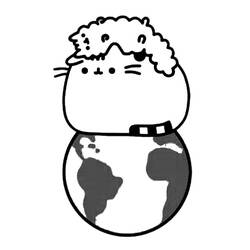 Pusheen (Cartoon Characters) coloring page #188472 to print and color