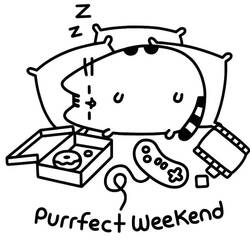Pusheen (Cartoon Characters) coloring page #188474 to print and color