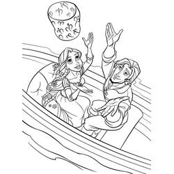 Rapunzel (Cartoon Characters) coloring page #177894 to print and color