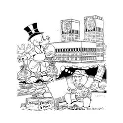 Scrooge McDuck (Cartoon Characters) coloring page #199821 to print and color
