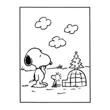 Snoopy (Cartoon Characters) coloring page #27162 to print and color