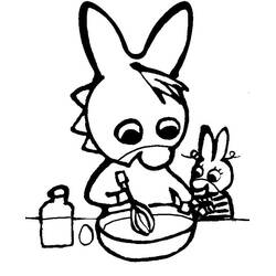 Trotro (Cartoon Characters) coloring page #178723 to print and color