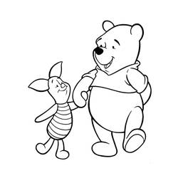 Winnie the Pooh (Cartoon Characters) coloring page #185872 to print and color