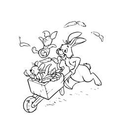 Winnie the Pooh (Cartoon Characters) coloring page #185875 to print and color