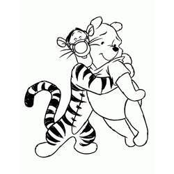 Winnie the Pooh (Cartoon Characters) coloring page #185877 to print and color