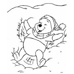 Winnie the Pooh (Cartoon Characters) coloring page #185888 to print and color