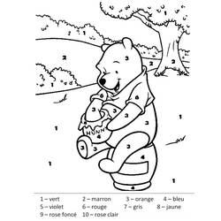 Winnie the Pooh (Cartoon Characters) coloring page #28616 to print and color