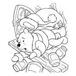 Winnie the Pooh (Cartoon Characters) coloring page #28669 to print and color