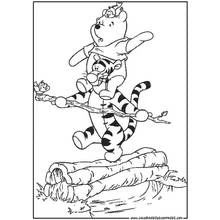Winnie the Pooh (Cartoon Characters) coloring page #28742 to print and color