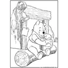 Winnie the Pooh (Cartoon Characters) coloring page #28774 to print and color