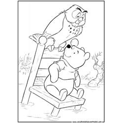 Winnie the Pooh (Cartoon Characters) coloring page #28803 to print and color