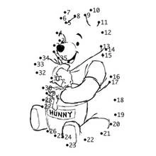 Winnie the Pooh (Cartoon Characters) coloring page #28857 to print and color