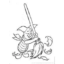 Winnie the Pooh (Cartoon Characters) coloring page #28867 to print and color