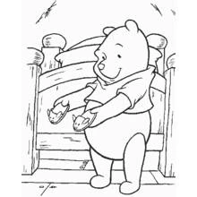 Winnie the Pooh (Cartoon Characters) coloring page #28893 to print and color
