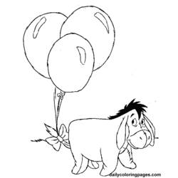 Winnie the Pooh (Cartoon Characters) coloring page #28960 to print and color