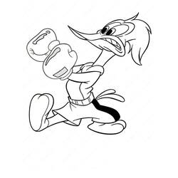 Woody Woodpecker (Cartoon Characters) coloring page #208905 to print and color