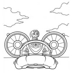 Coloring pages: Zuma PAW Patrol - Free Printable Coloring Pages