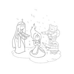 Coloring pages: Adventure Time - Free Printable Coloring Pages