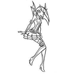 Coloring page: Angel Friends (Cartoons and Animated Shows) #198235 - Free Printable Coloring Pages