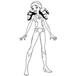 Coloring page: Angel Friends (Cartoons and Animated Shows) #198237 - Free Printable Coloring Pages