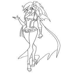 Coloring page: Angel Friends (Cartoons and Animated Shows) #198240 - Free Printable Coloring Pages