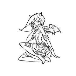 Coloring page: Angel Friends (Cartoons and Animated Shows) #198244 - Free Printable Coloring Pages