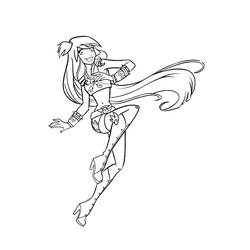 Coloring pages: Angel Friends - Free Printable Coloring Pages