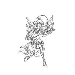 Coloring page: Angel Friends (Cartoons and Animated Shows) #198257 - Free Printable Coloring Pages